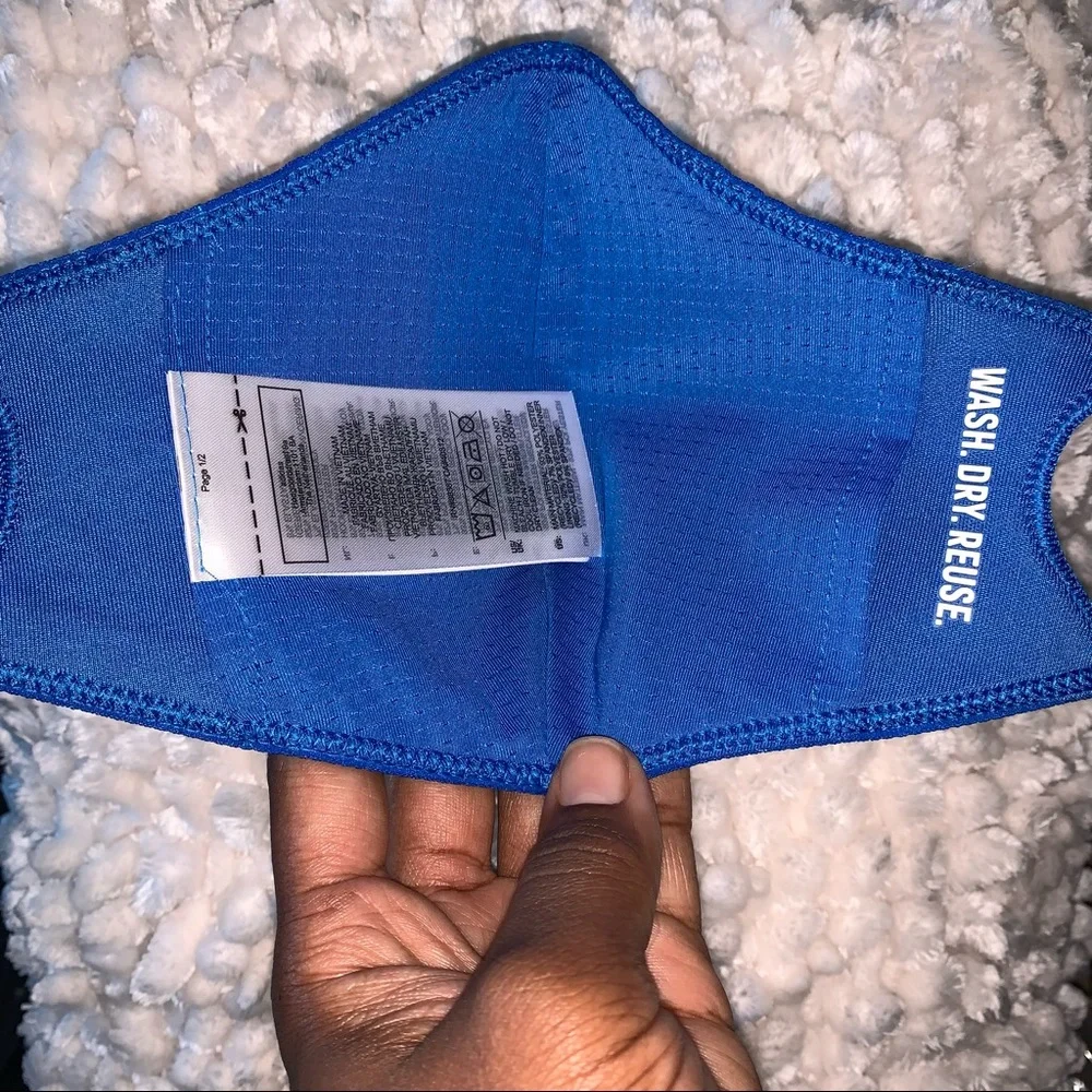 Unisex Adidas Face Cover 💙🖤🤍